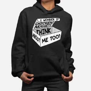 Chicken Nugget Nuggies Fans Nug Eaters Fast Food Lovers Hoodie