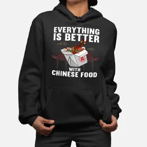 Chinese Food Art For Chinese Food Take Out Lovers Hoodie