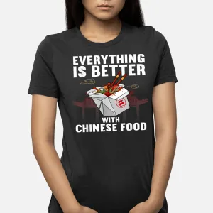 Chinese Food Art For Chinese Food Take Out Lovers T-Shirt